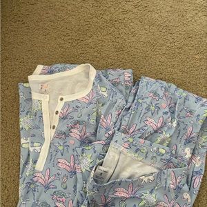 Women's Roller Rabbit size small full pajama set